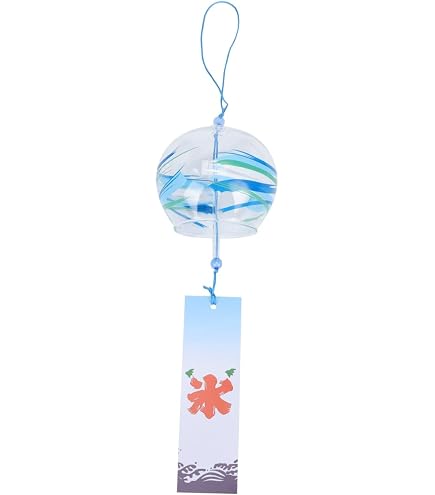 Amazon.com: ABOOFAN Japanese Glass Wind Chime Pendant 3.14x2.75x2